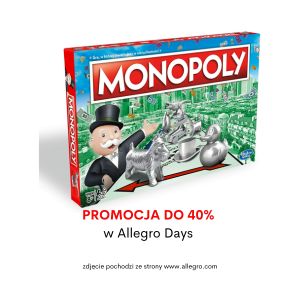 Kiedy sa promocje do 40% na Monopoly w Allegro