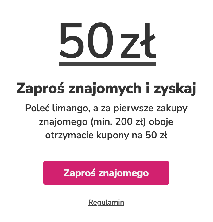 Jak otrzymać kupon za polecenie Limango znajomym