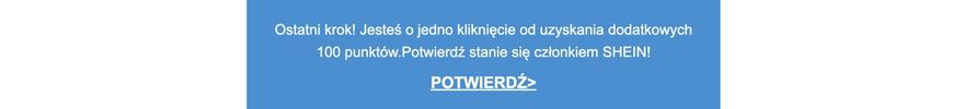 Jak potwierdzić założenie konta na SHEIN